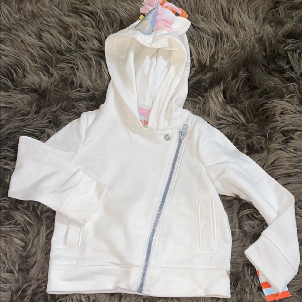 babygirl unicorn sweater - size 3t